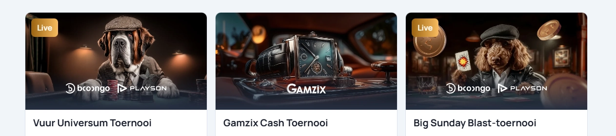 spindog casino Toernooien